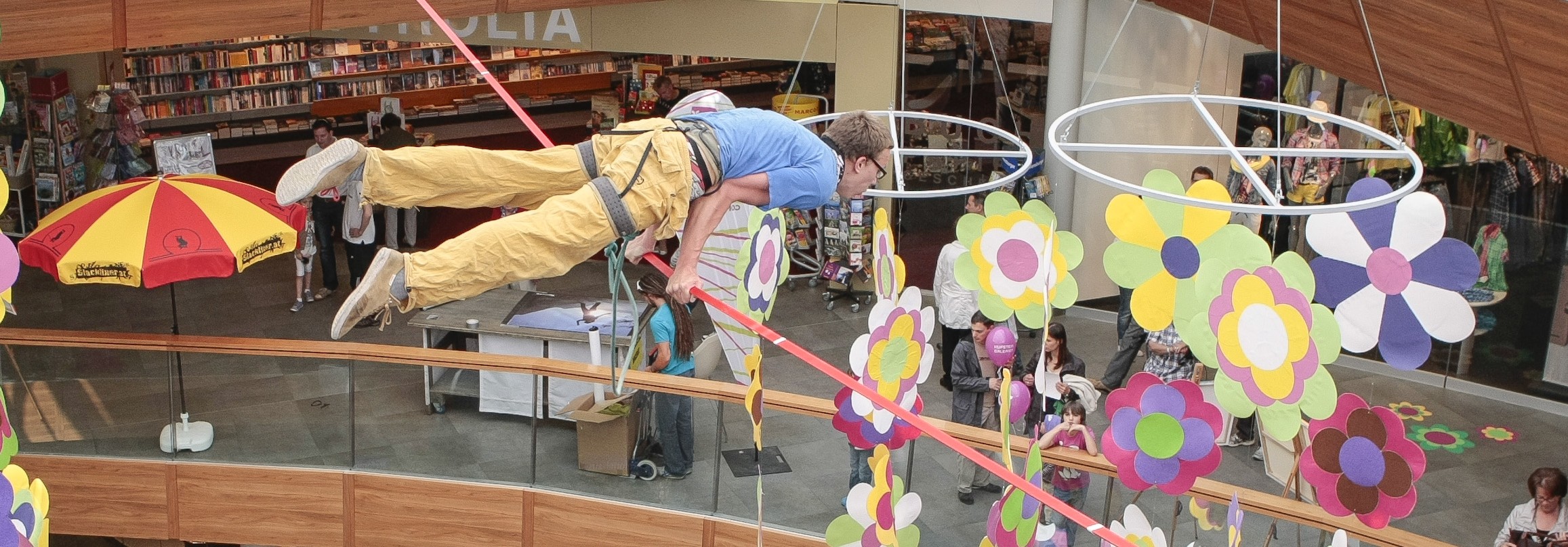 Brueckenfest mit Slackline Kufstein Galerien